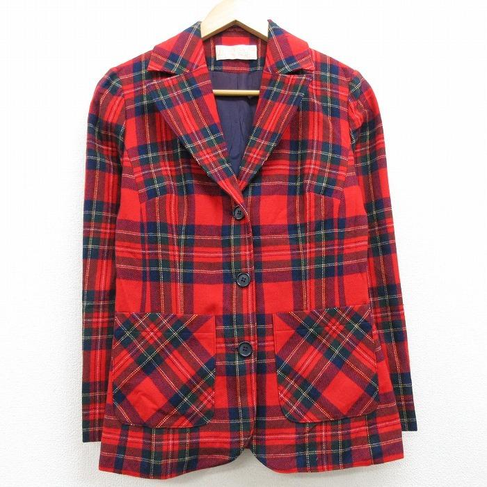PENDLETON 古着 レディース 長袖 テーラード ジャケット 80s PENDLETON 古着 レディース 長袖 テーラード ジャケット 80s