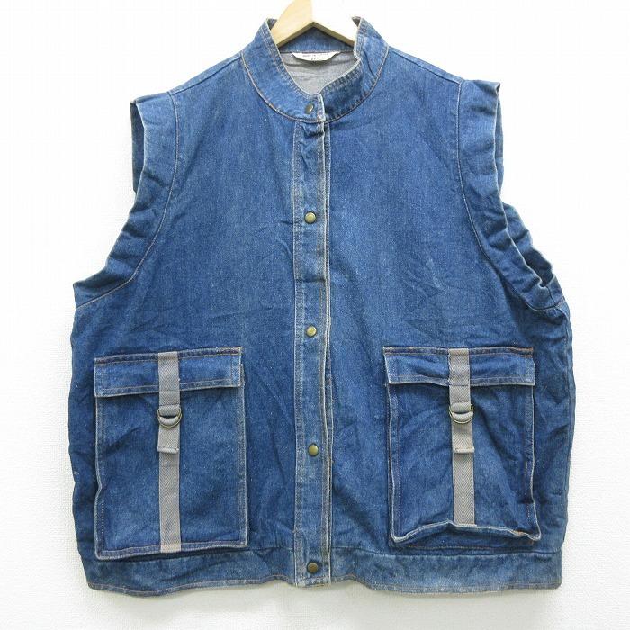 78％以上節約 aaca デニムベスト asakusa.sub.jp