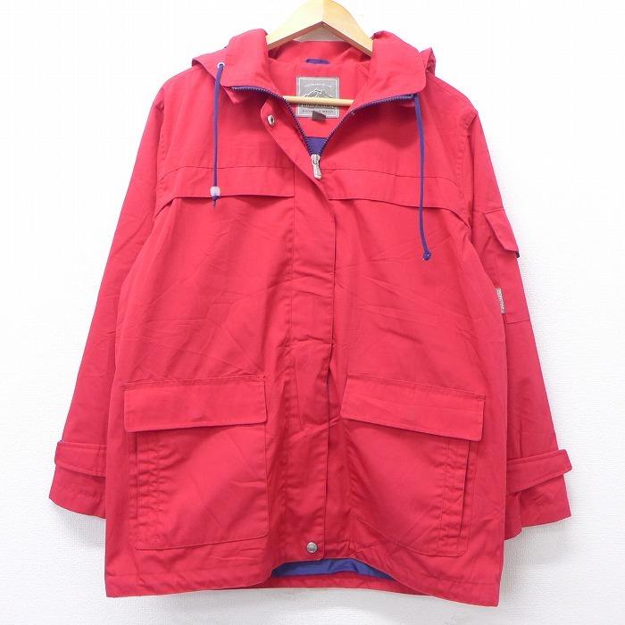 古着 レディース 長袖 ジャケット マウンテン パーカー 内側メッシュ 赤 レッド 21mar04 中古 アウター ジャンパー ブルゾン Lou 古着屋rushout 通販 Yahoo ショッピング