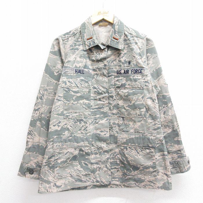 古着 長袖 ミリタリー ジャケット レディース 00s USエアフォース