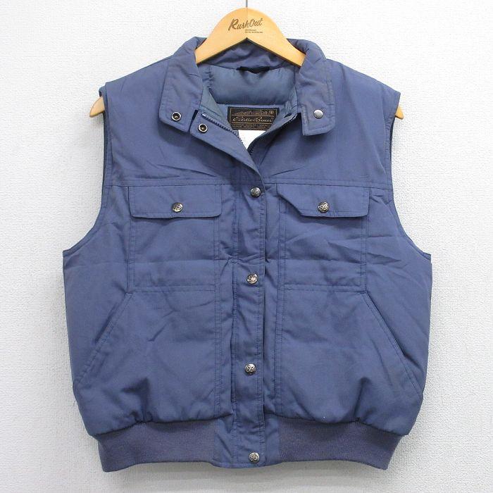 Eddie Bauer（エディーバウアー） 古着 ダウン ベスト レディース 90s
