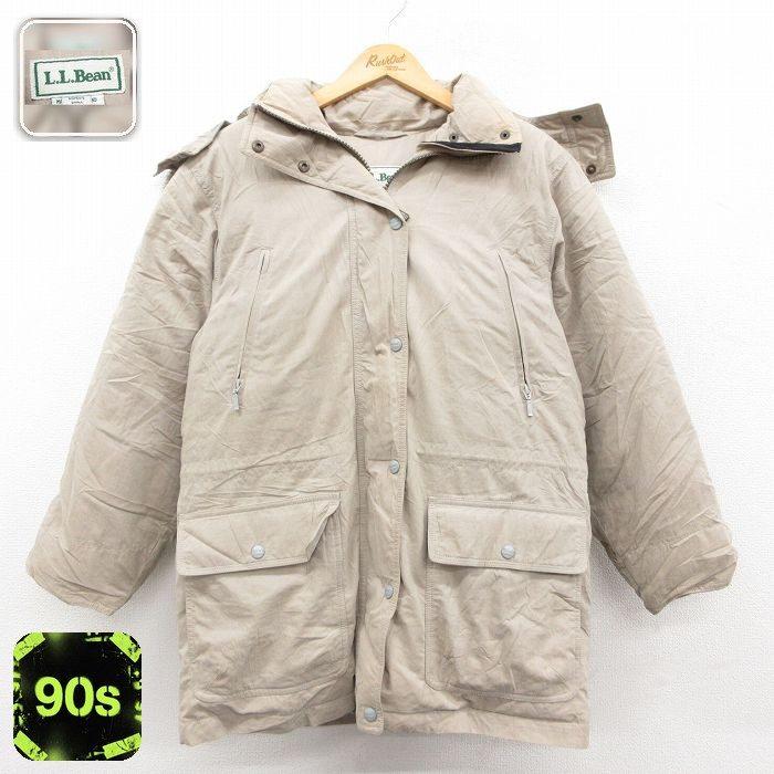 L.L.Bean（エルエルビーン） 古着 長袖 ダウン ジャケット パーカー 