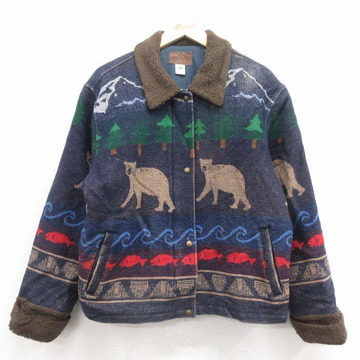 古着 ペンドルトン 長袖 ウール ジャケット レディース 90年代 90s