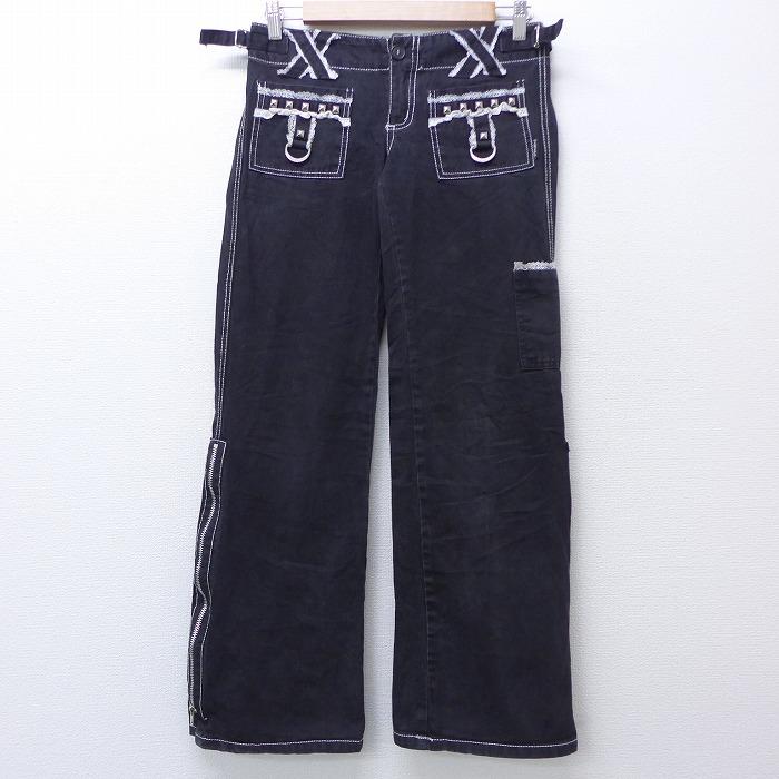 古着 レディース ボンテージ パンツ 00s TRIPP NYC スタッズ コットン 