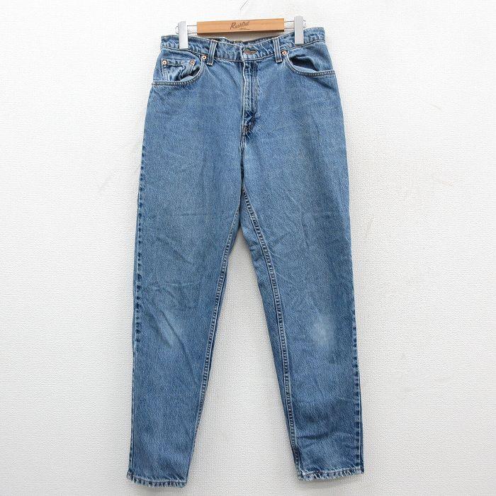 Levi's（リーバイス） 古着 Levis 550 ジーンズ レディース 90s ヒゲ