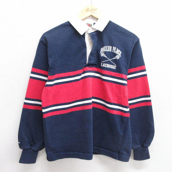 古着 バーバリアン 長袖 ラガー シャツ レディース 90s コットン 古着 バーバリアン 長袖 ラガー シャツ レディース 90s コットン