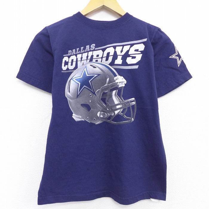 古着 半袖 Tシャツ キッズ ボーイズ 子供服 Nfl ダラスカウボーイズ コットン クルーネック 紺 ネイビー アメフト スーパーボウル 21jun01 中古 Lts 古着屋rushout 通販 Yahoo ショッピング