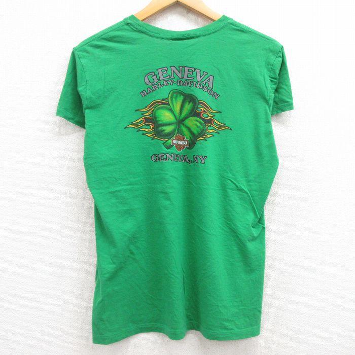 ハーレーダビッドソン Tシャツ グリーン サウスカロライナ バイカー グランジ ハーレーダビッドソン Tシャツ グリーン サウスカロライナ