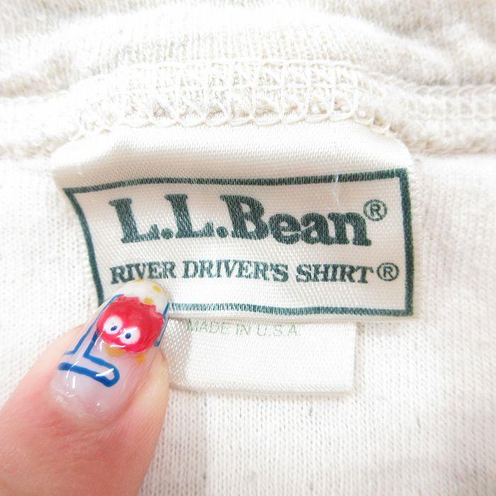 L.L.Bean（エルエルビーン） 古着 長袖 ビンテージ サーマル Tシャツ 