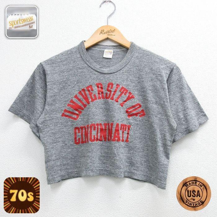 古着 半袖 ビンテージ Tシャツ レディース 70年代 70s シンシナティ 