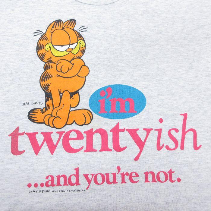 古着 半袖 ビンテージ Tシャツ レディース 90年代 90s ガーフィールド