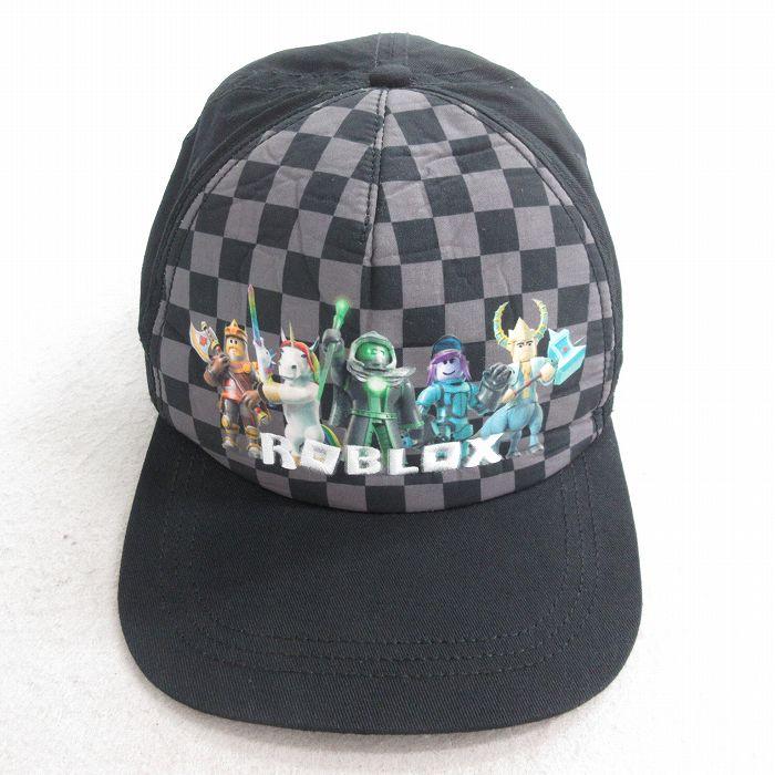 激レア　2004年発売　プレゼントボックス風帽子　2点セット 20%OFF】中古 キャップ ゲーム ロブロックス 黒他 ブラック 25aug04