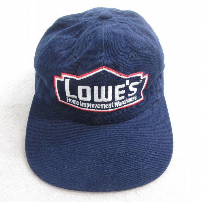中古 キャップ LOWES 刺繍 コットン 紺 ネイビー 25aug26 : 古着屋