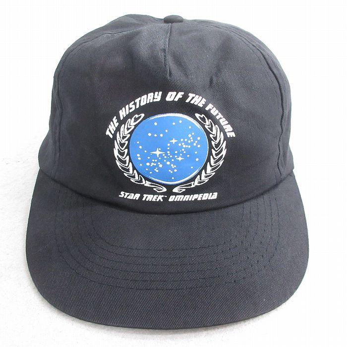 中古 キャップ 90s スタートレック 黒 ブラック spe 25oct14 : 古着屋
