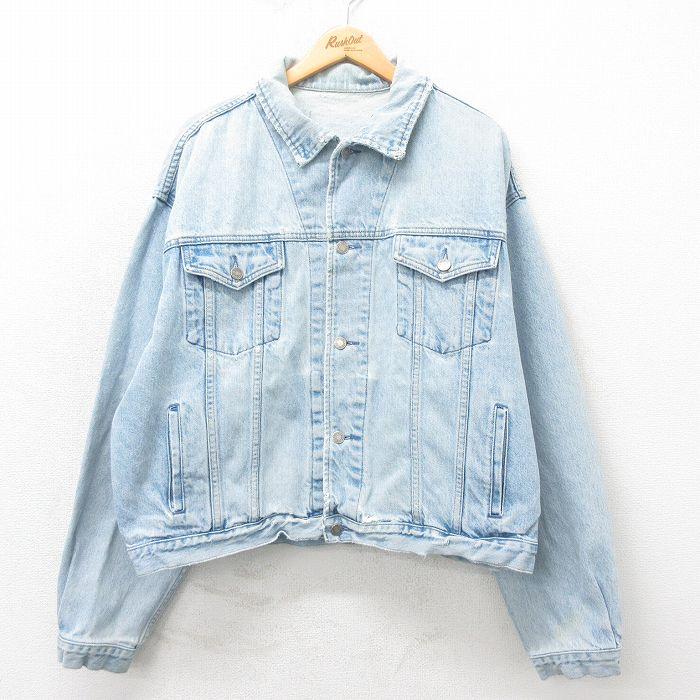 GAP（ギャップ） XL/古着 長袖 ジージャン メンズ 大きいサイズ 薄紺