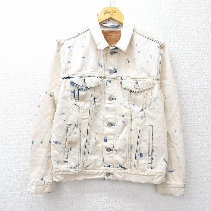 Levi's（リーバイス） M/古着 Levis 長袖 ジージャン メンズ ケミカル