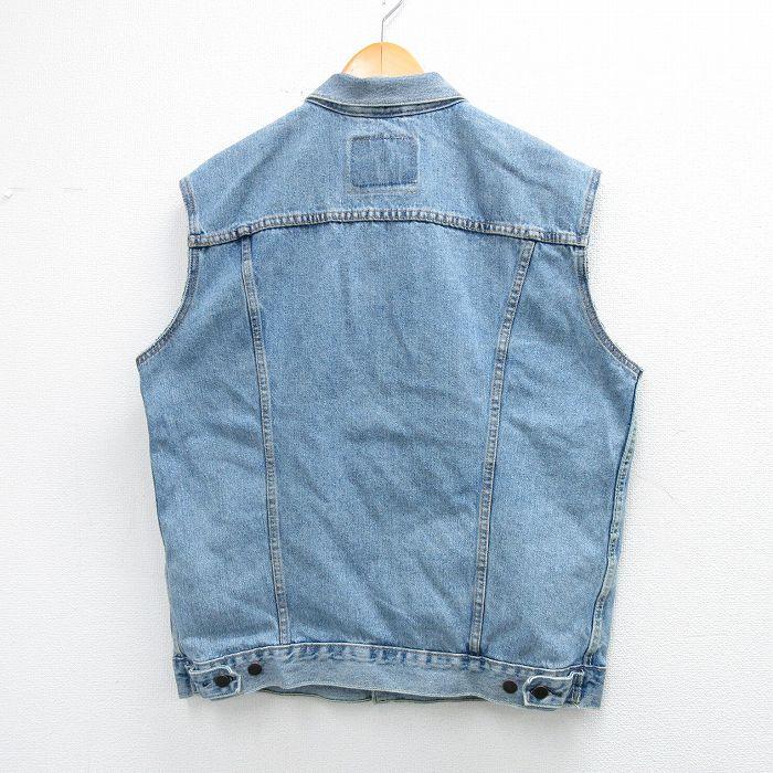 Levi's（リーバイス） XL/古着 Levis 72334 デニム ベスト メンズ