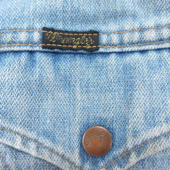 Wrangler（ラングラー） L/古着 長袖 デニム ボア ジャケット メンズ