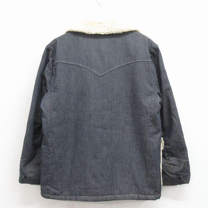 Sears（シアーズ） XL/古着 長袖 デニム ボア ジャケット メンズ 80