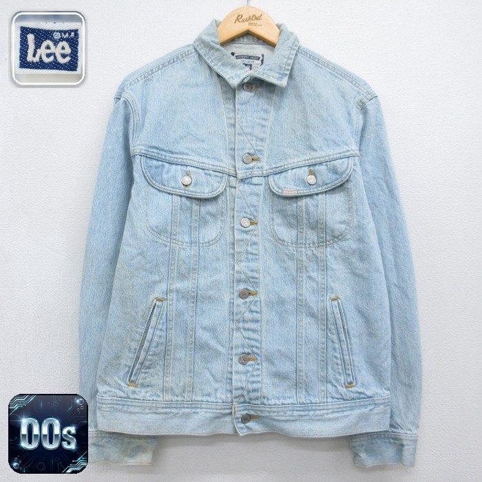 Lee 片ポケ フラップポケット Gジャン Lee（リー） L/古着 長袖 デニム ジャケット メンズ 00年代 00s