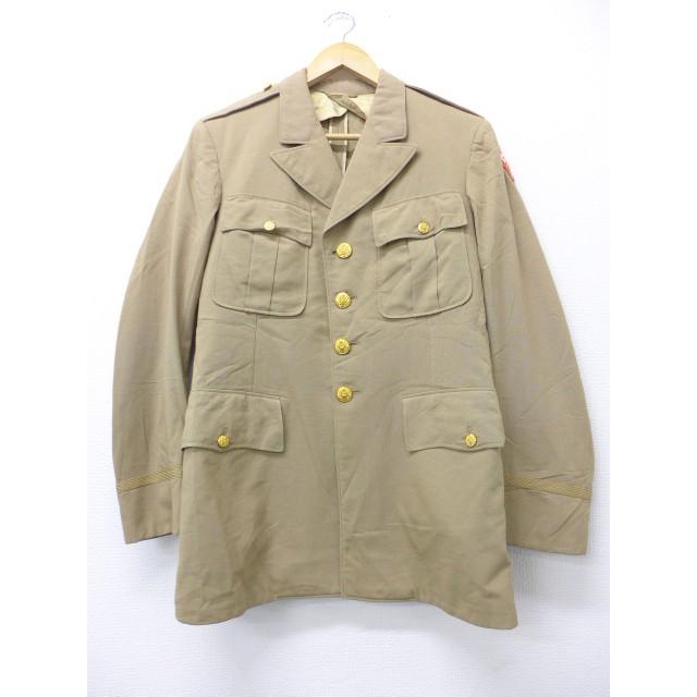 S 古着 長袖 ビンテージ ミリタリー ジャケット ベージュ 19oct25 中古 メンズ アウター フライト Ormi 古着屋rushout 通販 Yahoo ショッピング