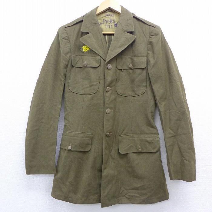 S 古着 長袖 ビンテージ ミリタリー ジャケット 40ｓ 緑 グリーン 19nov 中古 メンズ アウター フライト Ormi 古着屋rushout 通販 Yahoo ショッピング