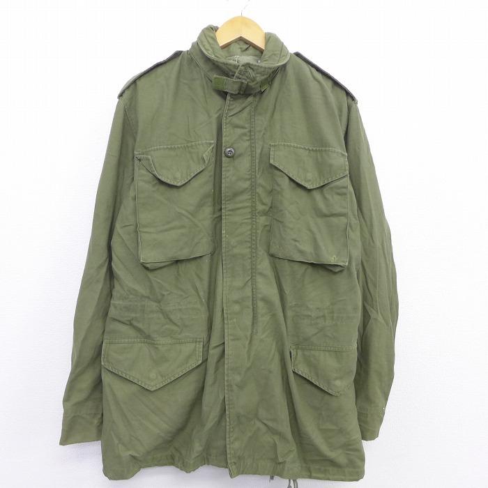 M 古着 長袖 ミリタリー ジャケット 70s M 65 ロング丈 タロン 緑 グリーン dec08 中古 メンズ アウター フライト Ormi 古着屋rushout 通販 Yahoo ショッピング