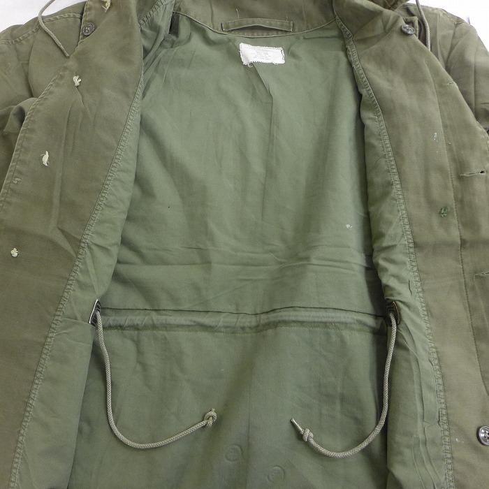 L 古着 長袖 ビンテージ ミリタリー フィールド キャトル ジャケット 60s Usaf ラグラン 緑 グリーン 21jan08 中古 メンズ アウター フライ Ormi 古着屋rushout 通販 Yahoo ショッピング