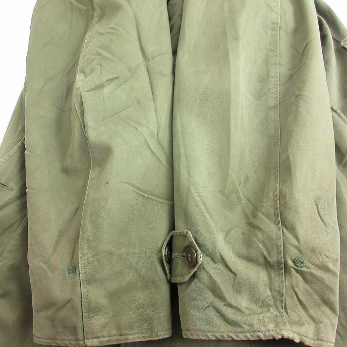 M/古着 長袖 ビンテージ ミリタリー オーバー コート メンズ 50s 