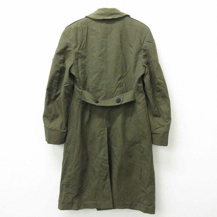 50%OFF】S/古着 長袖 ビンテージ ミリタリー オーバーコート メンズ 