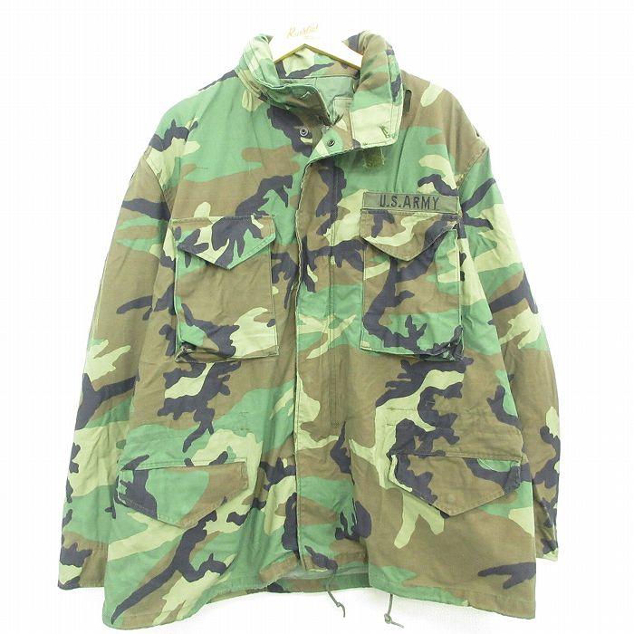 XL/古着 長袖 ミリタリー フィールド ジャケット メンズ 90s M-65 US