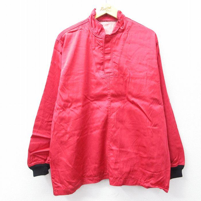 古着 長袖 ビンテージ ミリタリー フライト サマーデッキ ジャケット メンズ 60年代 60s USネイビー 大きいサイズ USA製 赤他  中古 古着 XL/古着 長袖 ビンテージ ミリタリー フライト サマーデッキ