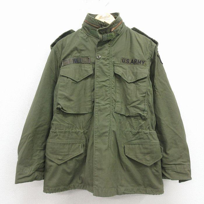 M/古着 長袖 ミリタリー フィールド ジャケット メンズ 80年代 80s M