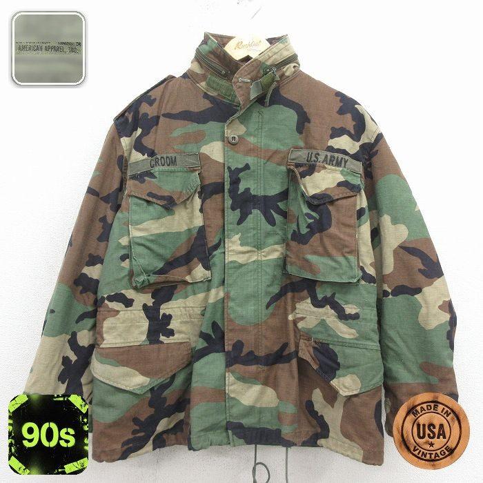 L/古着 長袖 ミリタリー フィールド ジャケット メンズ 90年代 90s M 