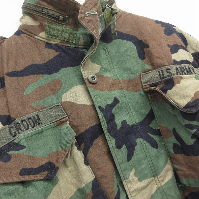 L/古着 長袖 ミリタリー フィールド ジャケット メンズ 90年代 90s M 