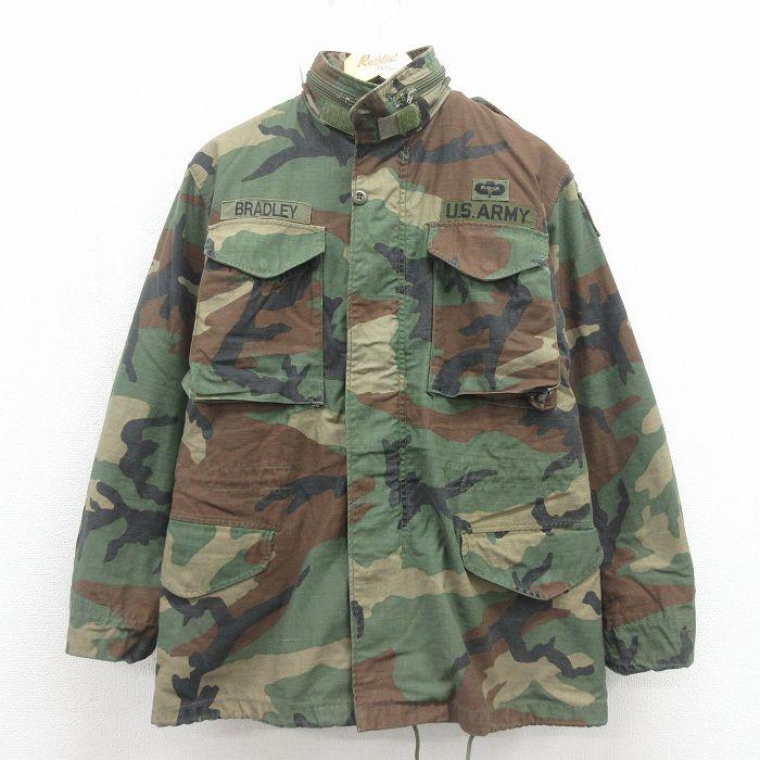 M/古着 長袖 ミリタリー フィールド ジャケット メンズ 80年代 80s M