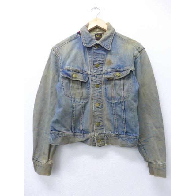 S 古着 ビンテージ ジージャン リー Lee 101j デニム 19mar28 中古 メンズ アウター Gジャン ジャケット Oude 古着屋rushout 通販 Yahoo ショッピング