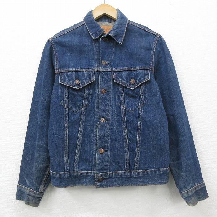 人気ブランドを S 古着 長袖 ビンテージ ジージャン 60s リーバイス Levis ビッグe コットン 紺 ネイビー デニム Spe 21mar02 メンズ アウター Gジャン ジャケッ 全ての Www Thedailyspud Com