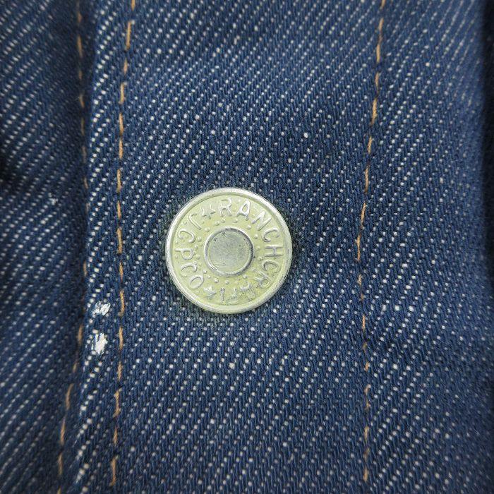 L/古着 ランチクラフト 長袖 ビンテージ ジージャン メンズ70年代 70s