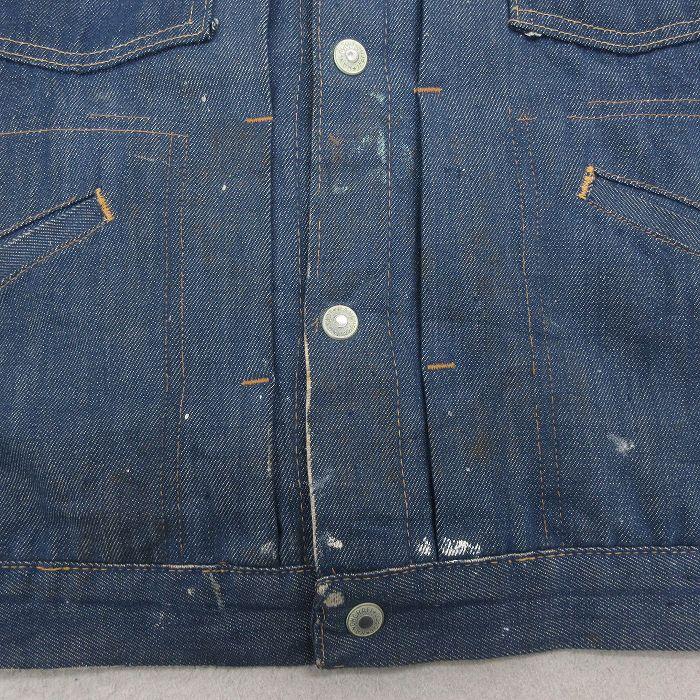 L/古着 ランチクラフト 長袖 ビンテージ ジージャン メンズ70年代 70s
