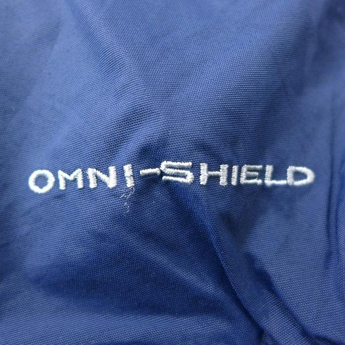 L 古着 長袖 ナイロン マウンテン ジャケット コロンビア Columbia ワンポイントロゴ ツートンカラー 青 ブルー 21feb09 中古 メンズ アウター Oudw 古着屋rushout 通販 Yahoo ショッピング