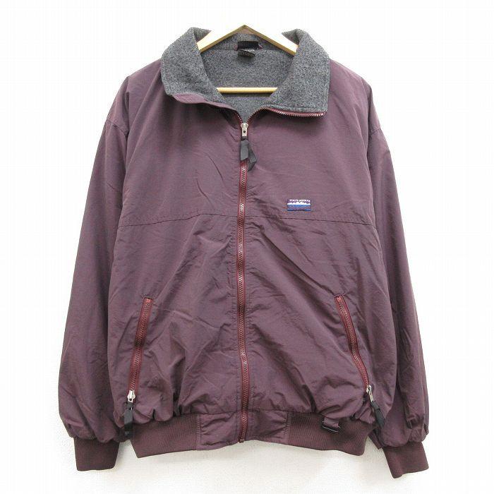 M 古着 長袖 ナイロン ジャケット メンズ 90s White Sierra 紫 パープル 内側フリース 21nov05 中古 アウター Oudw 古着屋rushout 通販 Yahoo ショッピング