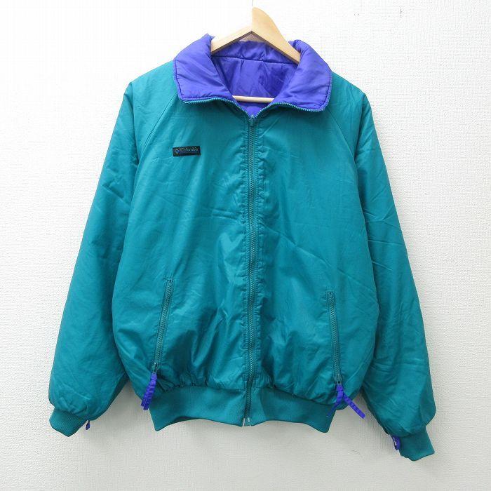 XL/古着 コロンビア COLUMBIA 長袖 ナイロン ジャケット メンズ 90s