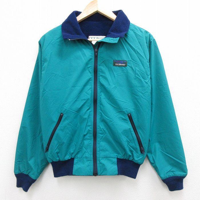 S/古着 エルエルビーン LLBEAN 長袖 ナイロン ジャケット メンズ 90s