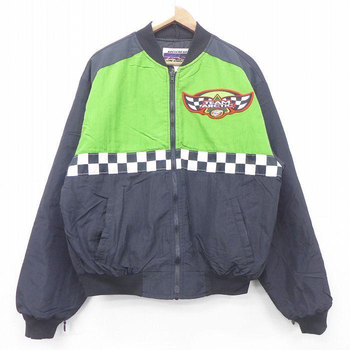 90年代 ARCTICWEAR 中綿入り レーシングジャケット USA製 XL