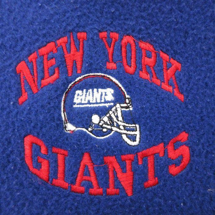 XL/古着 長袖 ハーフジップ フリース ジャケット メンズ 90s NFL