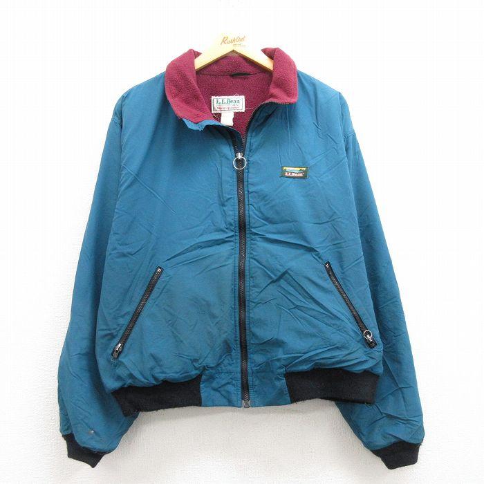 L.L.Bean XL/古着 エルエルビーン LLBEAN 長袖 ナイロン ウォーム 
