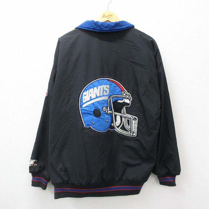 XL/古着 スターター 長袖 ナイロン ジャケット メンズ 90s NFL 