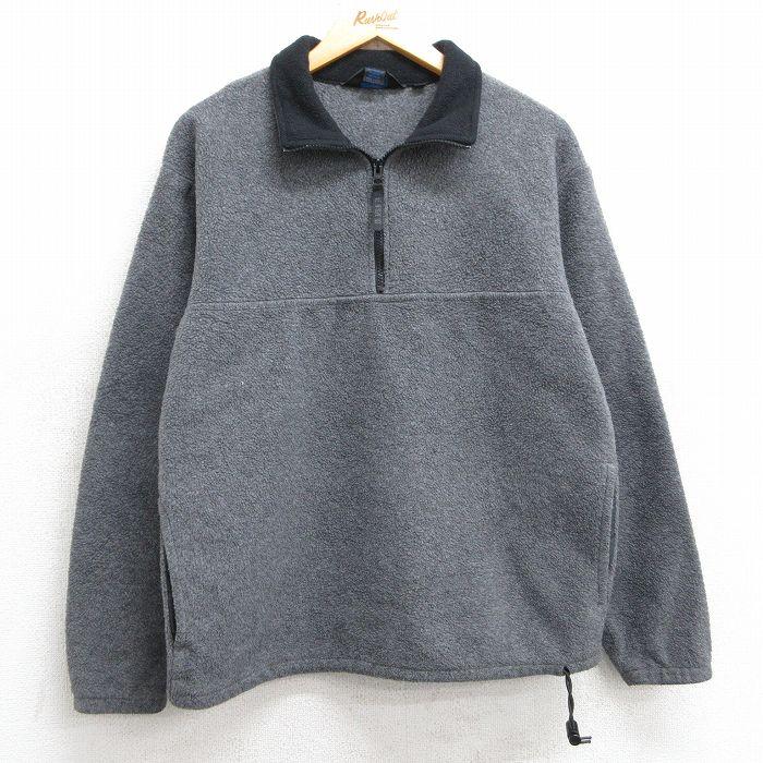 J.CREW（ジェイクルー） M/古着 長袖 ハーフジップ フリース