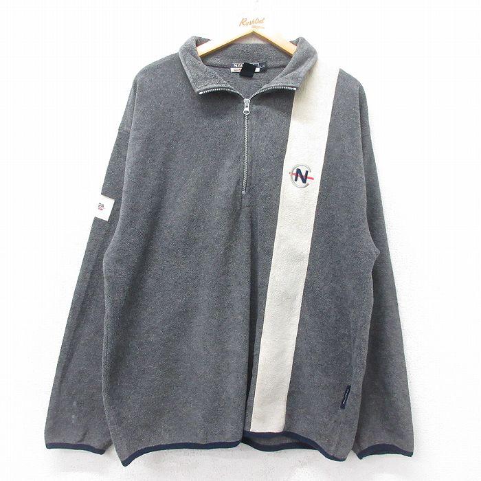 NAUTICA（ノーティカ） L/古着 長袖 ブランド ハーフジップ フリース 